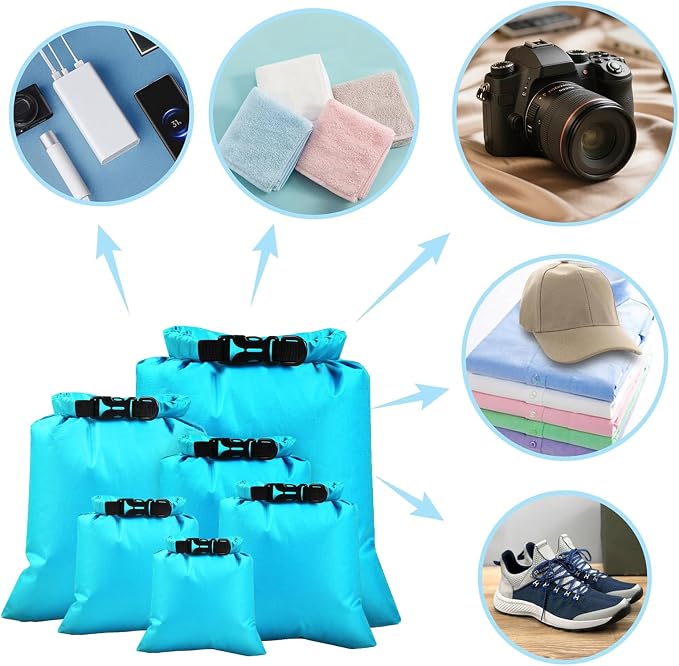 6PCS Dry Bags Waterproof, Lightweight Dry Bags - Image 5