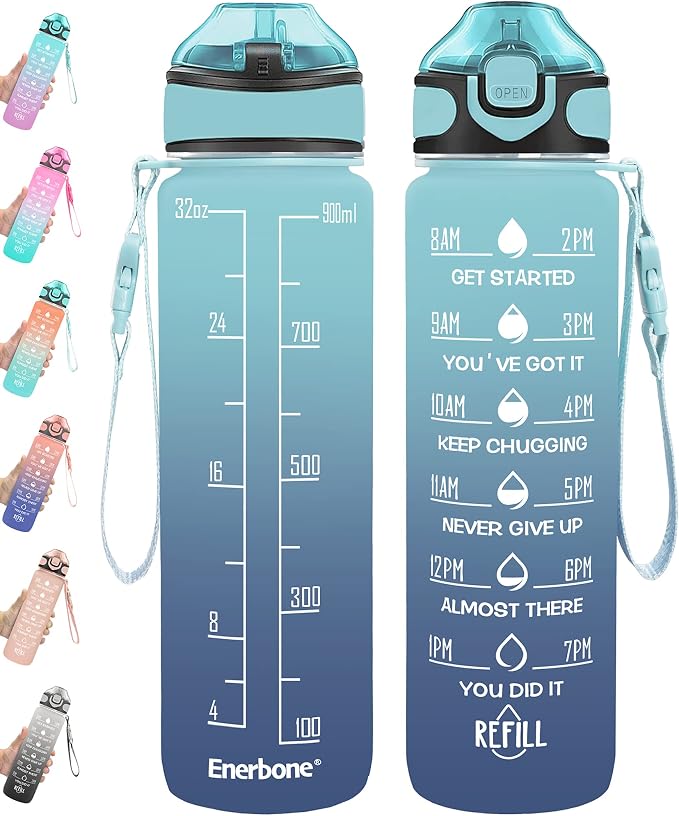 Enerbone 32 oz Drinking Water Bottle by Enerbone