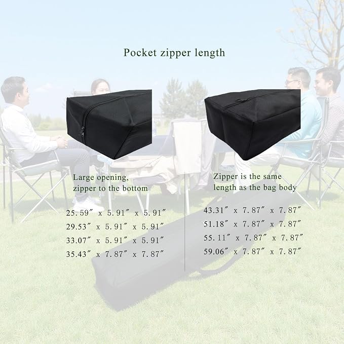 Sport Duffel Bag, Heavy Duty Canopy Tent Bag & Grill Tool Organizer - Image 6