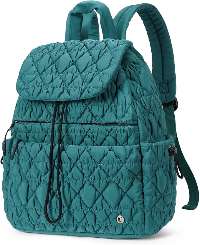 CLUCI Puffy Quilted Backpack Purse by CLUCI