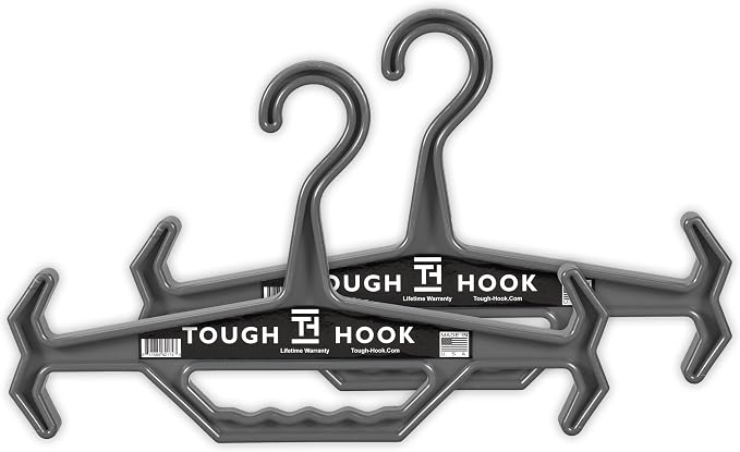 Tough Hook Original Heavy Duty Hangers – The Superhero of Hangers USA-Made by ToughHook