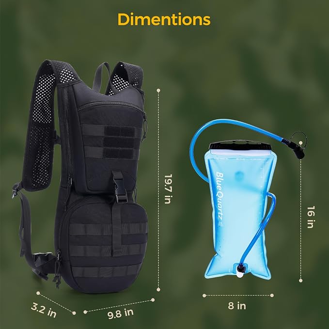 Blue Quartz Hydration Backpack - Image 8