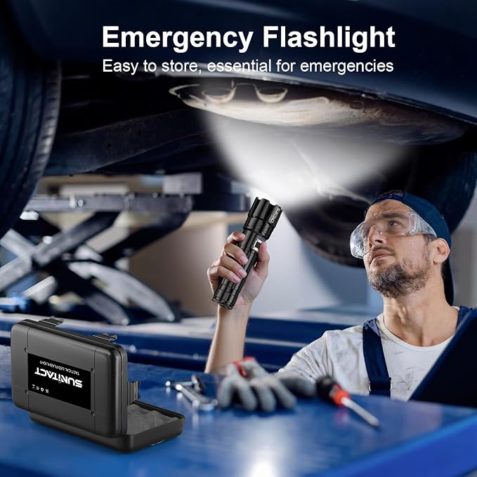 Sunitact Flashlights High Lumens Rechargeable - Image 9