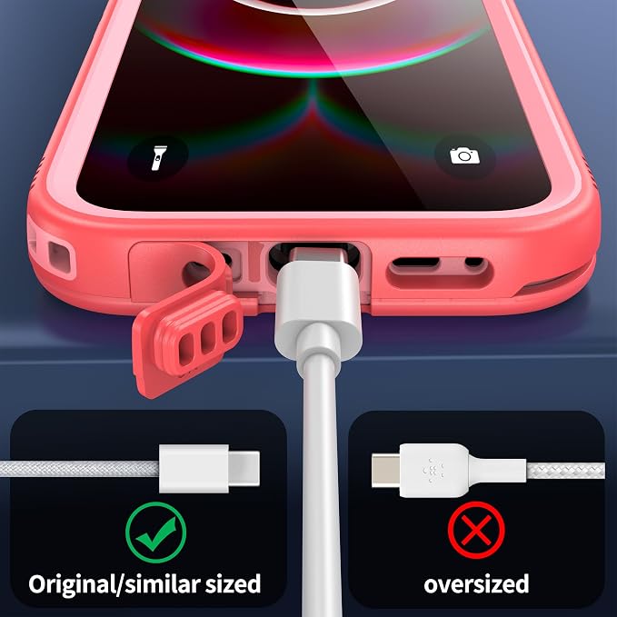 SPORTLINK for iPhone 16e Case/iPhone 17e Case, IP68 Waterproof Military - Image 6
