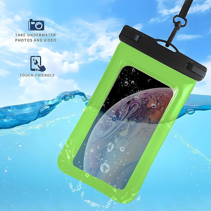 Floatable Soap Bubble Waterproof Phone Pouch Case - Image 5