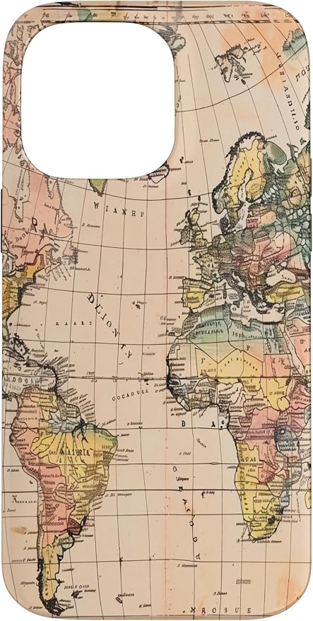 World Map, Old Map of the World Case by Unknown