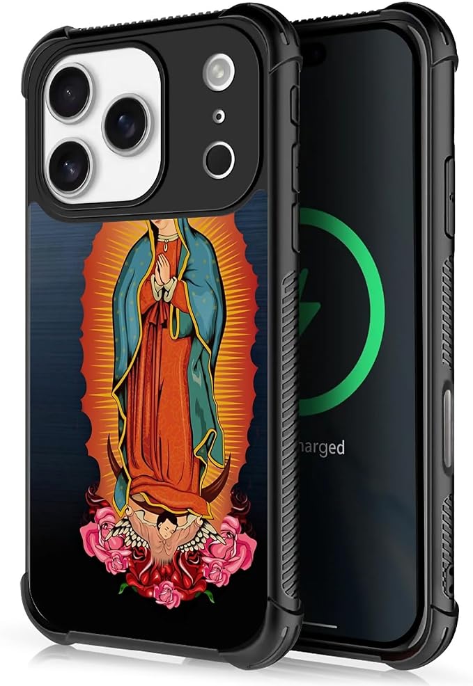 for iPhone 17 Pro Case, for MagSafe Graphic Design for Girl Boy Soft Silicone by FKBRCL4U