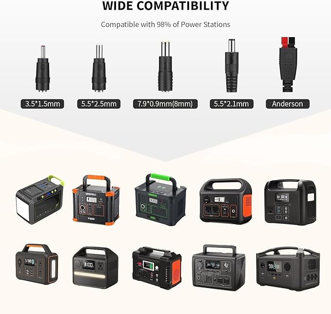 EBL 519Wh Solar Generator Kit 500W Portable Power Station - Image 3