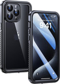 Lanhiem for iPhone 15 Pro Max Waterproof Case, Dustproof Case Built-in Screen by LanhiemHome