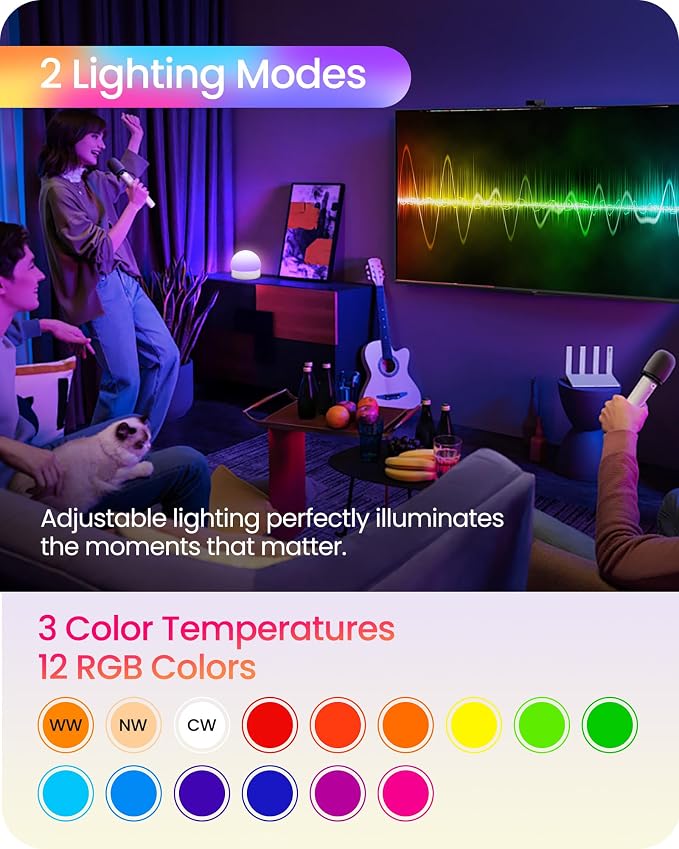 Rechargeable Light Bulbs with Remote Control, Battery Operated Light Bulbs - Image 5