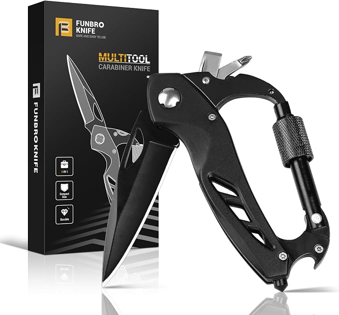 FUNBRO Multitool Carabiner by FUNBRO