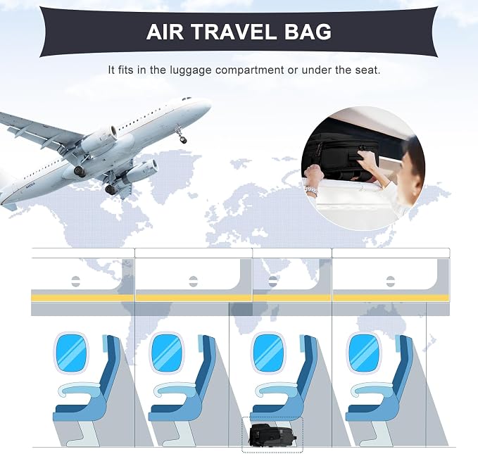 coowoz Travel Backpack For Women Men Airline Approved, Large Hiking Laptop - Image 5