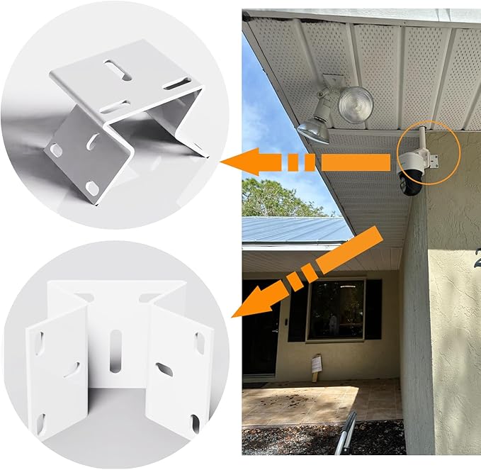 Outdoor Corner Security Camera Mount - Image 2