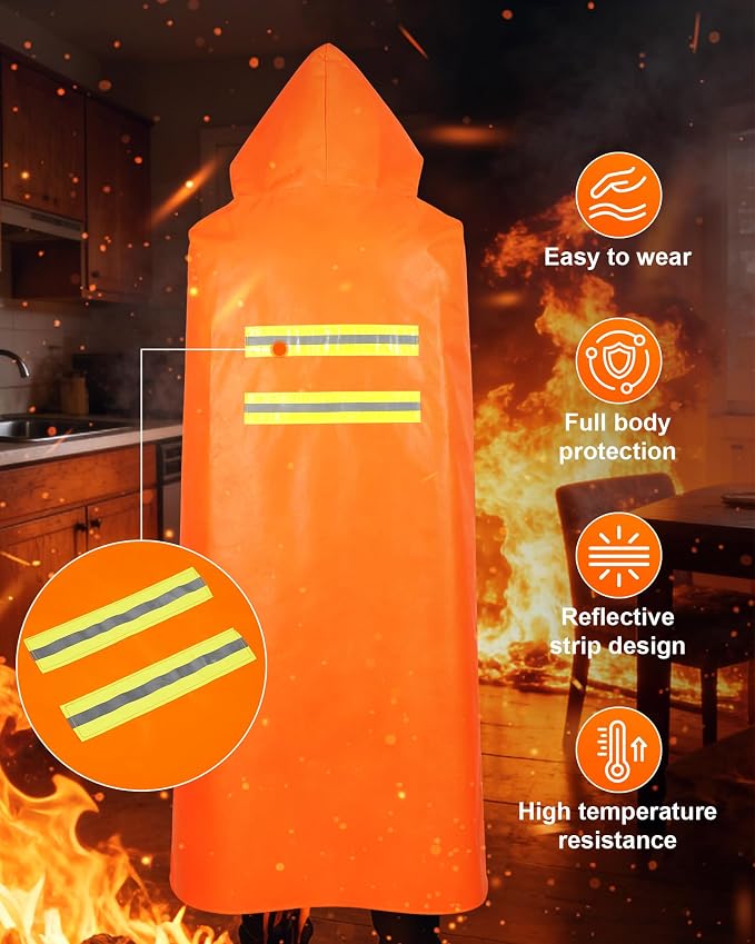 Emergency Fireproof Cloak for Home Essentials - Image 3