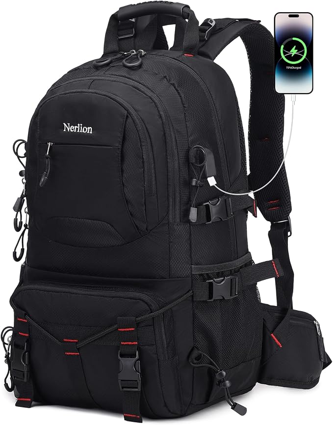 Nerlion 40L Hiking Backpack Travel Backpack by Nerlion