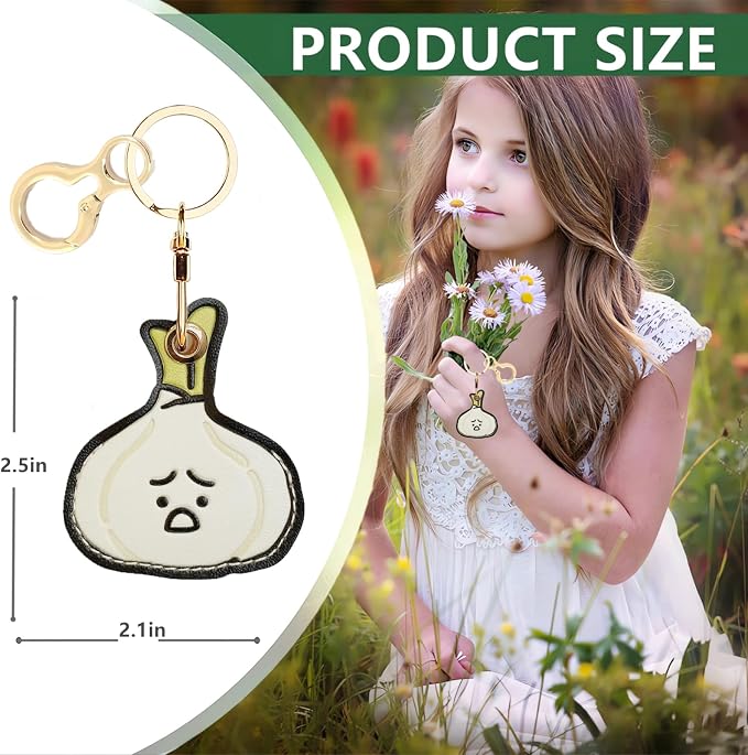 Leather Keychain Holder Case Compatible - Image 2