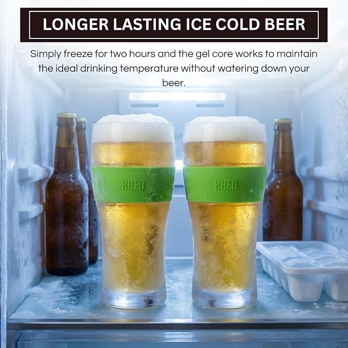 Frozen Pint Beer Glasses - Image 9
