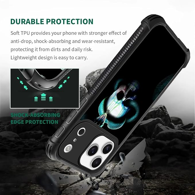 for iPhone 17 Pro Max Case, for MagSafe Graphic Design for Girl Boy Soft - Image 6