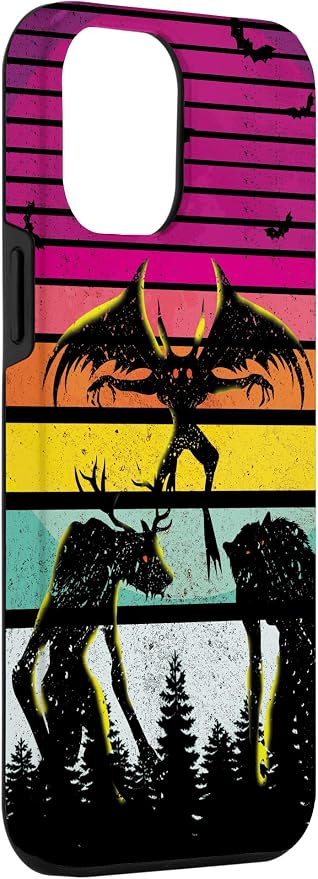 Cryptkin Cute Mothman Cryptid Map Case - Image 3
