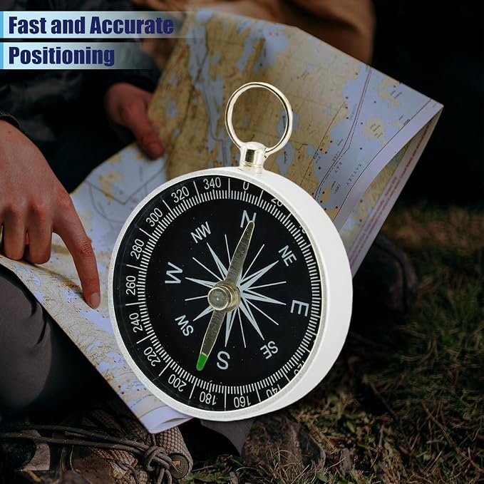 Pocket Compass, 2 Pieces Mini Compass - Image 7