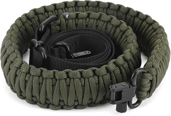 Double Braide 550LB Shotgun Sling 2 Point Paracord Rifle Sling, Non-Slip - Image 6