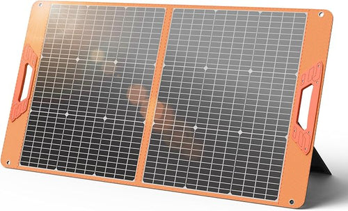 100W Portable Solar Panel for Power Station, 19.8V Foldable Solar Charger by SOLUPUP