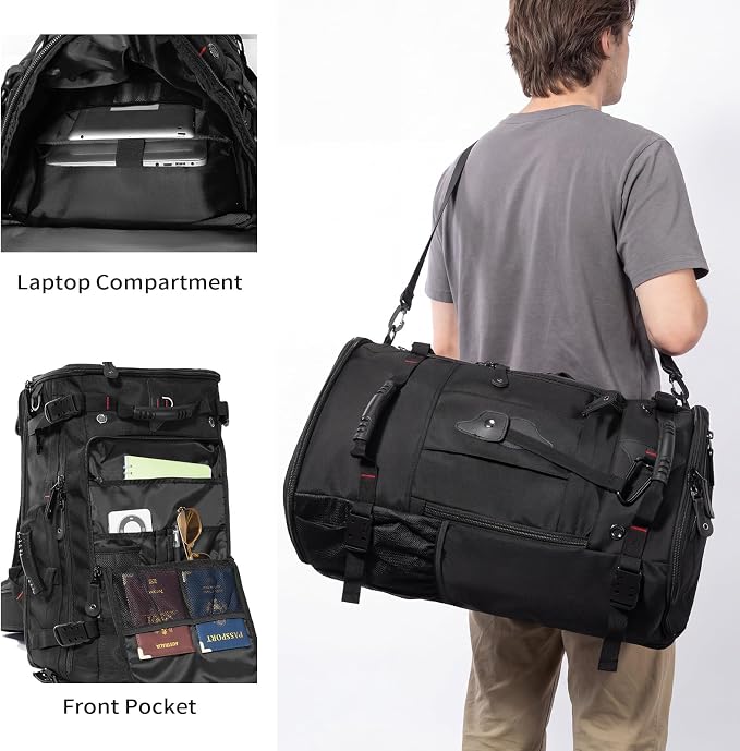 YOUMIAN Large Capacity For Travel Hiking Sports Carry On Backpack Durable - Image 9