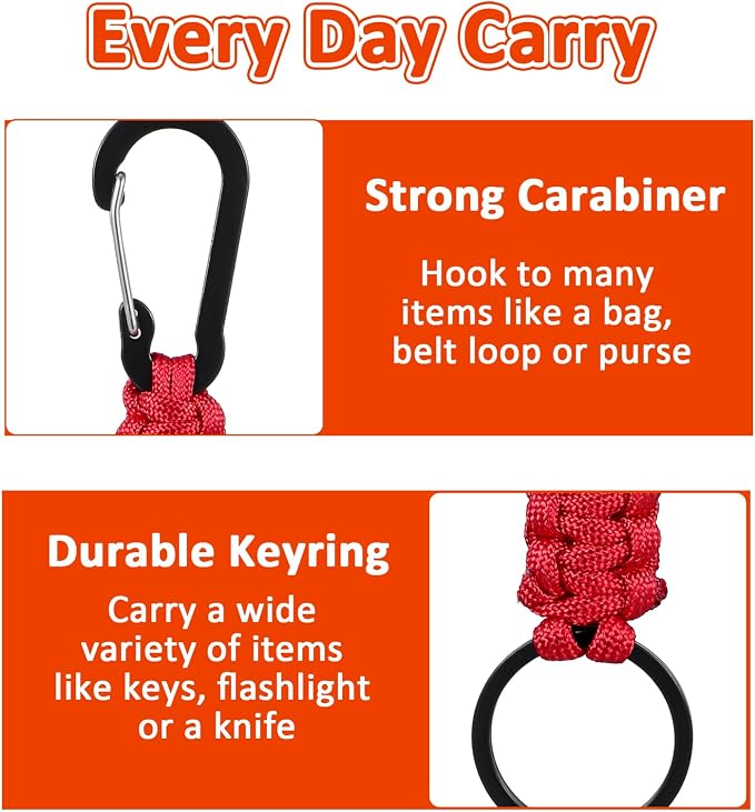 Mabor 2 Pcs Key Chain Hanger Heavy Duty Clips Keychain - Image 3