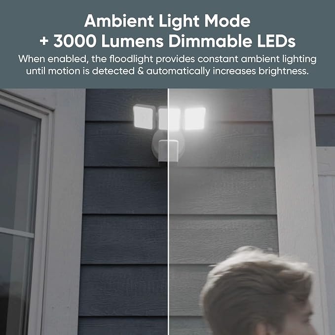 WYZE Floodlight Camera Pro, PCMag Editors' Choice 3000-Lumen LEDs, 2.5K HD - Image 7