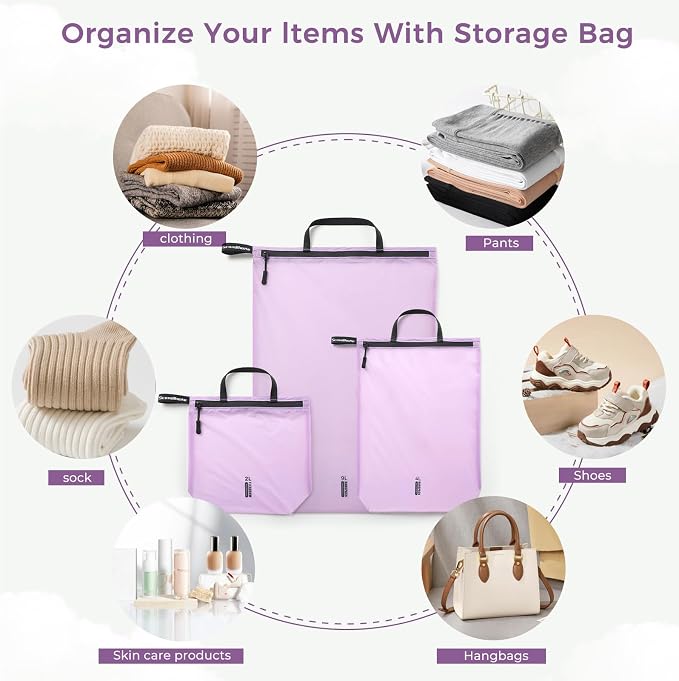 Travel Laundry Bag Ultralight Waterproof Washable Wet Dry Bag - Image 4
