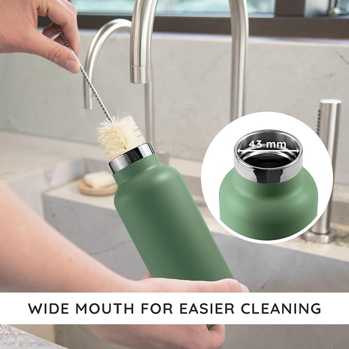 Bambaw Insulated Water Bottle 12 oz, Stainless Steel Water Bottle - Image 4