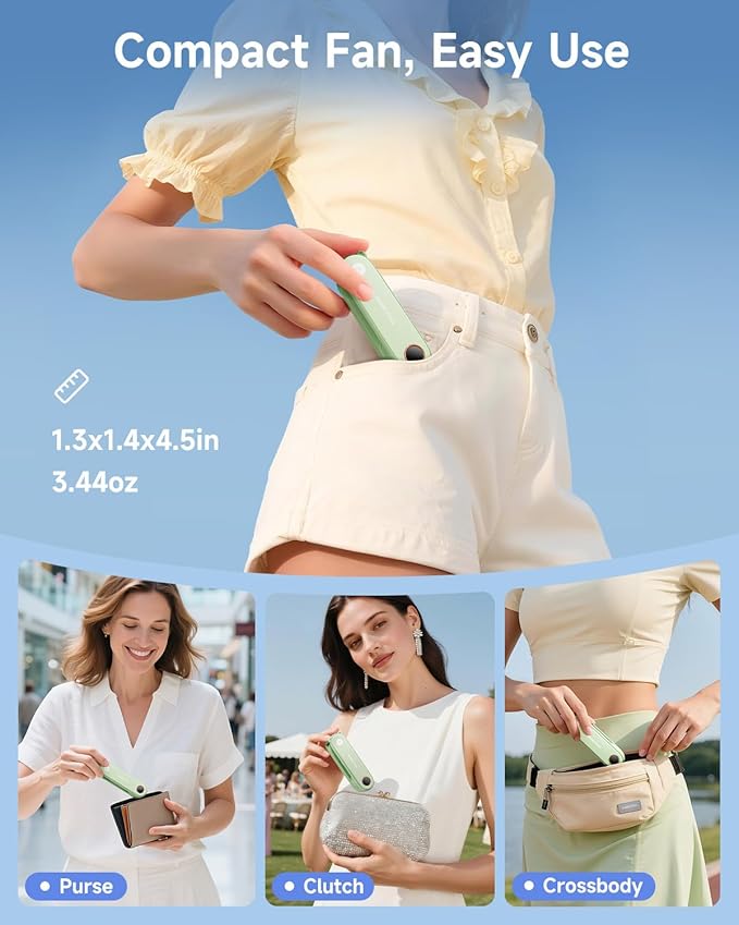 SWEETFULL Portable Handheld Mini Fan - Image 4