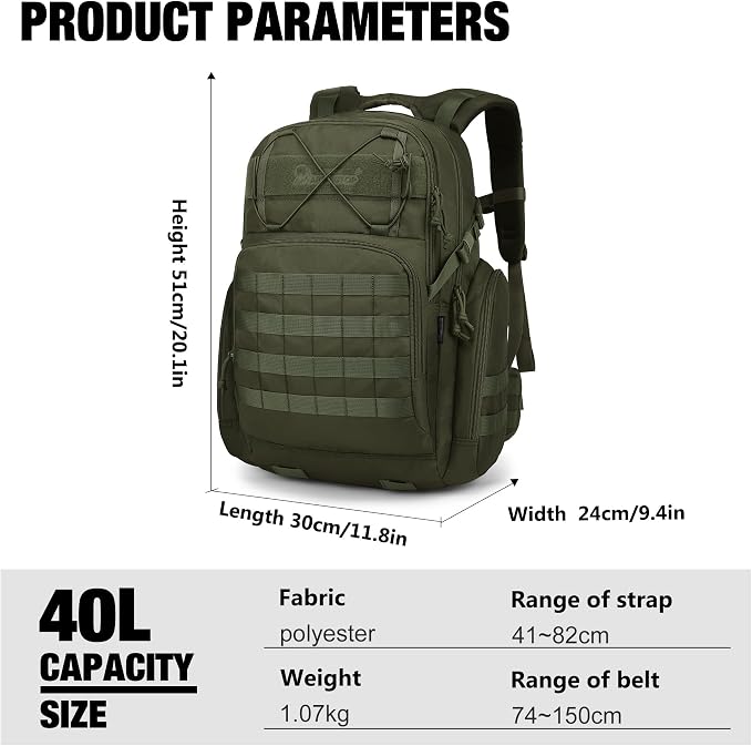 Mardingtop Military Tactical Backpack - Image 2