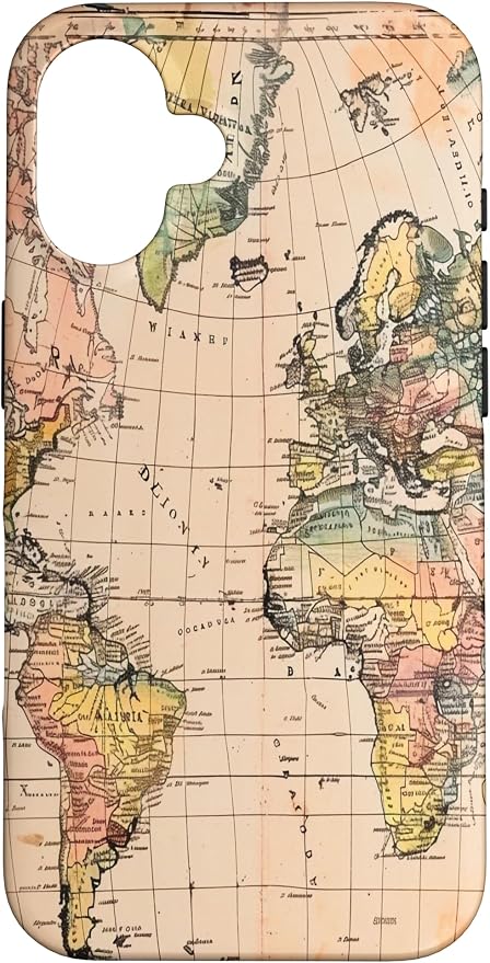 World Map, Old Map of the World Case by Unknown