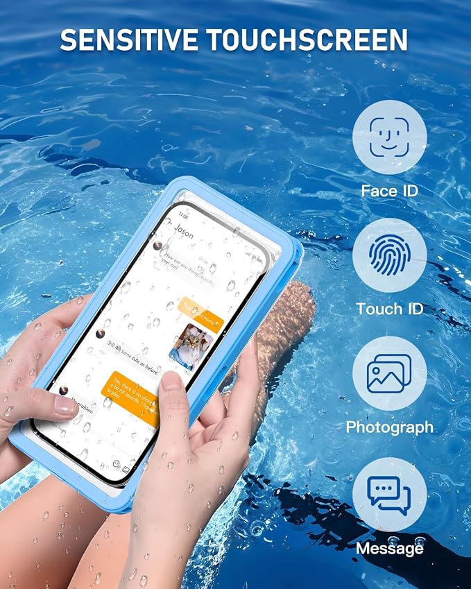Waterproof Phone Pouch, IPX8 Waterproof Phone Case - Image 4
