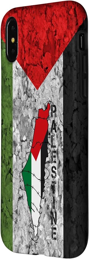 Kufiya PALESTINE Keffiyeh flag, Palestinian Map pattern Case - Image 2