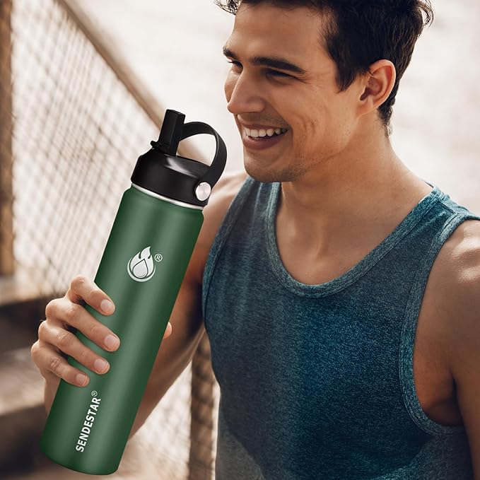 Insulated Water Bottle 24 oz - Image 2