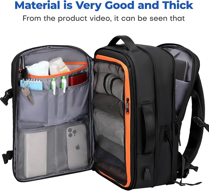 Rcrirth Carry On Travel Backpack - Image 2