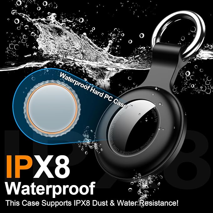 1|2|4Pack for Apple AirTag Holder, for Air Tag 2nd &1st Genaretion, Waterproof - Image 2
