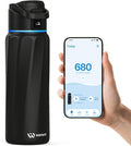 BOOST Smart Water Bottle with Reminder & Tracker, Double Wall Vacuum Insulated by WATERH