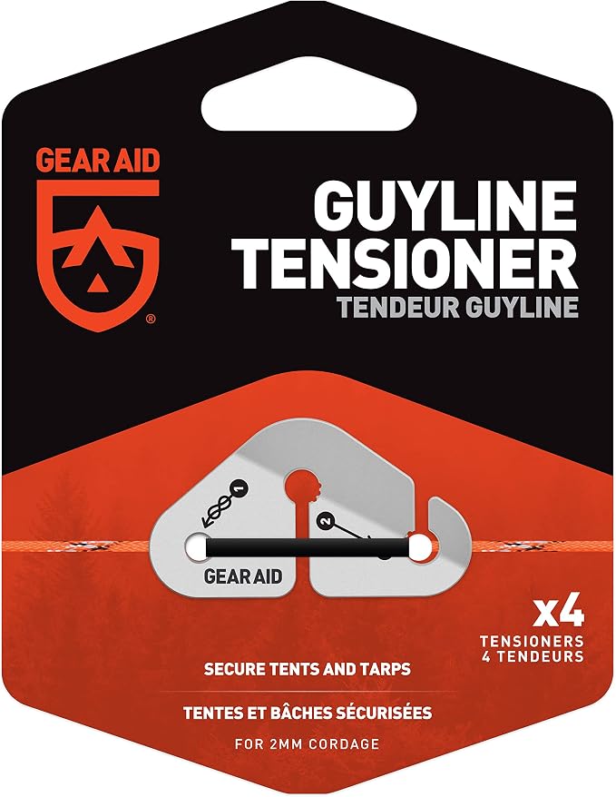 GEAR AID Guyline Tensioner Use to Quickly Secure Tents, and Set Up a Taut - Image 2