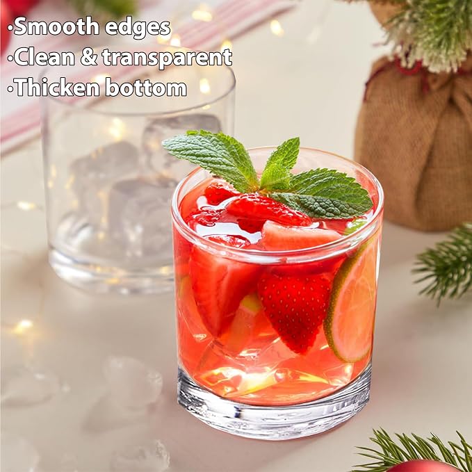 12 oz Drinking Glass Sets, BPA-Free Beer Glasses - Image 3