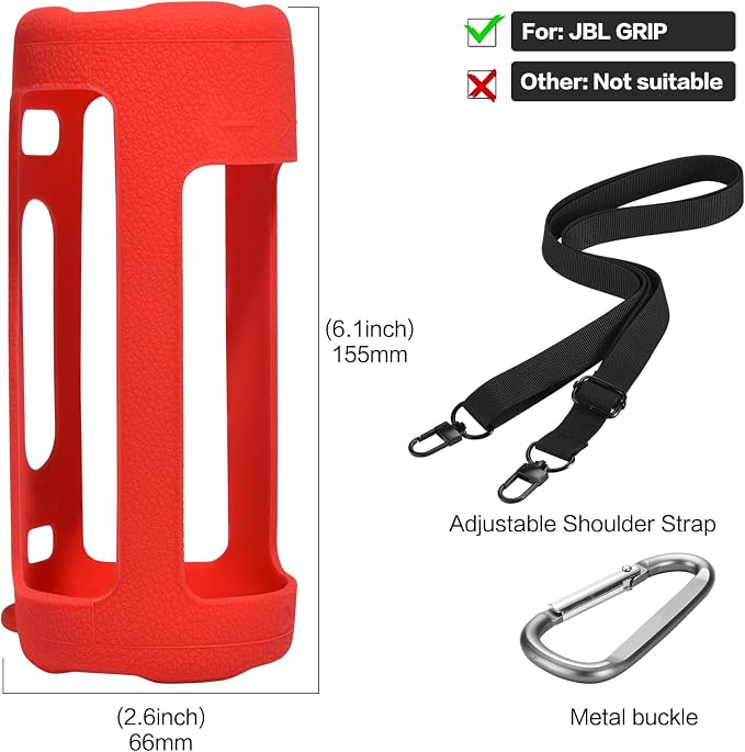 Silicone Case for JBL Grip Bluetooth Speaker - Image 2