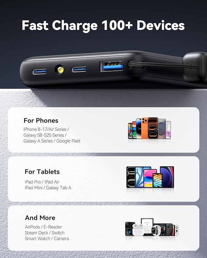 INIU Portable Charger, Ultra Slim 45W Fast Charging - Image 6