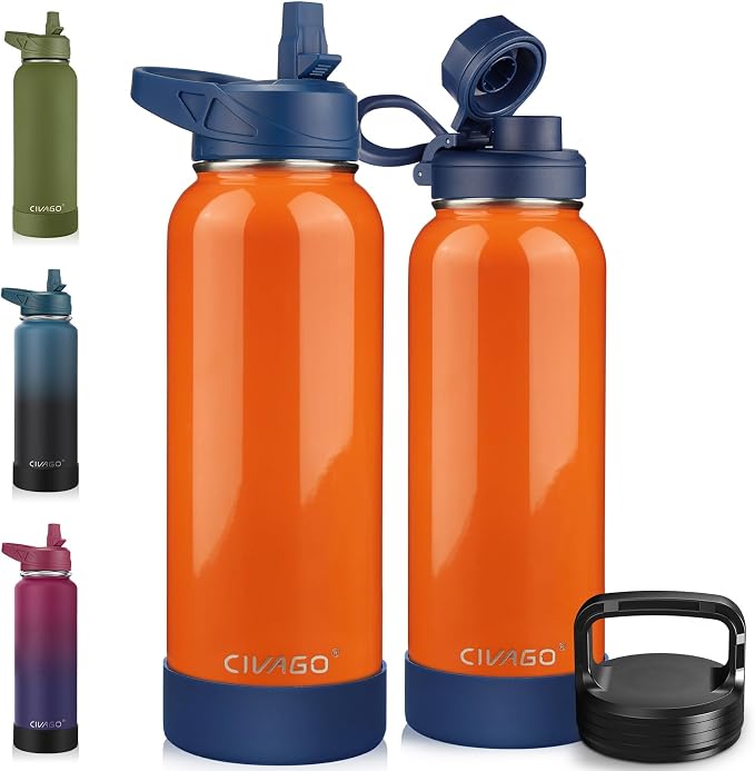 CIVAGO 40 oz Insulated Water Bottle by CIVAGO