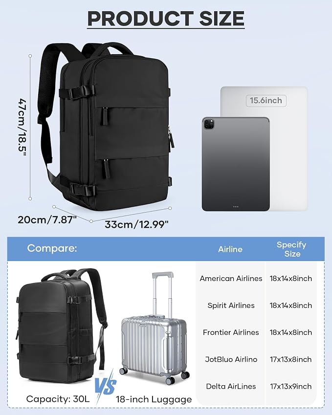 coofay Vacuum Backpack Travel - Image 5