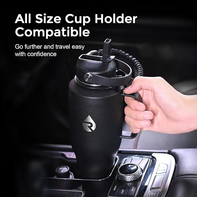 RAYMYLO 32oz Stainless Steel Water Bottle, Triple Wall Vacuum Insulated Water - Image 6
