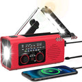 NITIGO Emergency Weather Radio, 4000mAh NOAA Weather Alert Radio Solar Charging by Nitigo