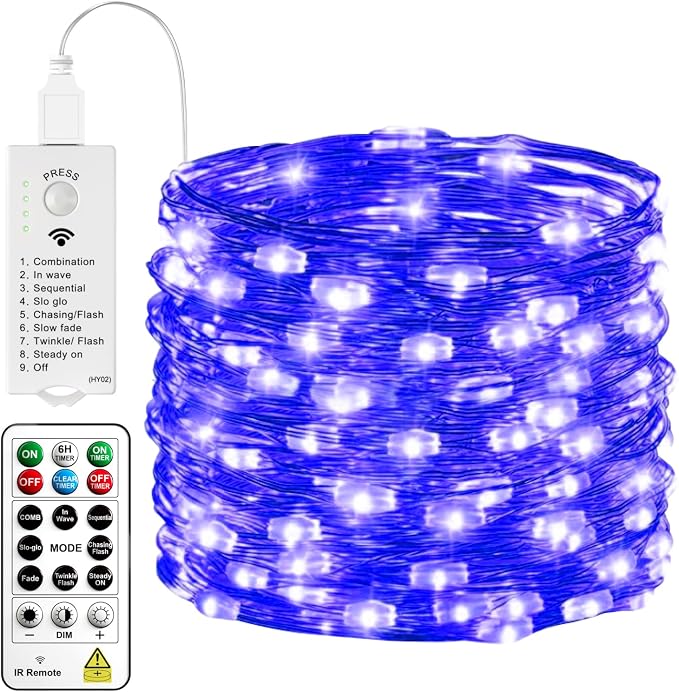 HXWEIYE Rechargeable Fairy Lights by LightUpYourHomewHXWEIYE