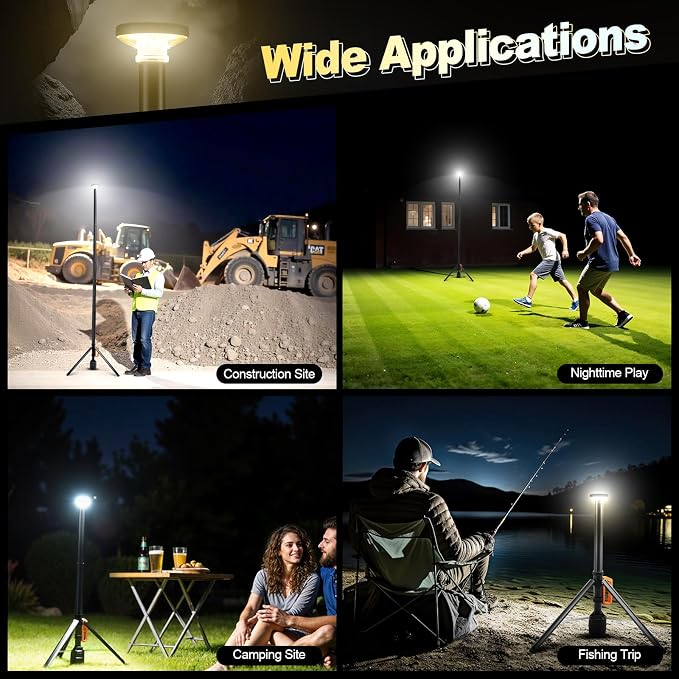 SYLSTAR 360° Rechargeable Work Light - Image 9